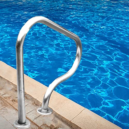 Pool Handlauf, 2 stücke Schwimmbad Handlauf Leiter for Inground Oder Schritte, von GeOinQL