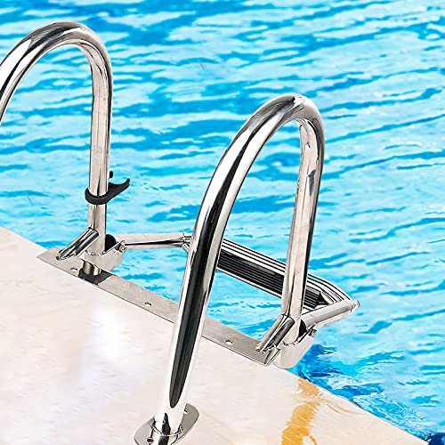 Pool Handlauf, Edelstahl Marine Boarding Ladders Teleskop Leiter mit Extra Große Handlauf, Pool Handlauf, Edelstahl Marine Boarding Ladders Teleskop Leiter mit Extra Große Handlauf, von GeOinQL