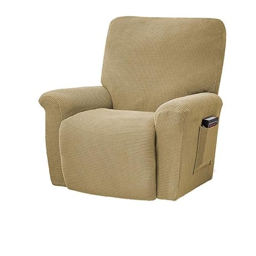 GeRRiT Stretchhusse für Relaxsessel Komplett Sesselschoner, Universell für alle JahreszeitenStretch Relaxsessel Bezüge - Einfarbig Elastisch Sesselbezug für Fernsehsessel Liege Sessel,#1 von GeRRiT