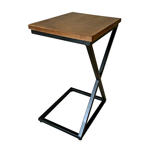 Tragbarer Tisch, Sofa-Beistelltisch, Abnehmbarer Laptop-Halter, tragbarer Nachttisch, Computertisch, einfacher Schreibtisch (Größe: 70 cm) von GeRRiT