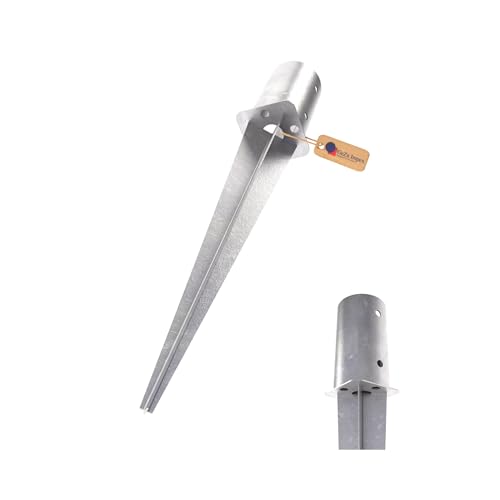 Einschlagbodenhülse rund 101 x 600 mm von GeZu Impex