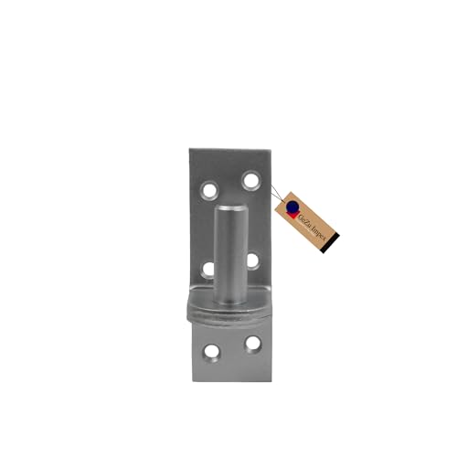 GeZu Impex® Kloben Dornmaß Ø 16 mm, eng auf Platte I Zapfengriff verzinkt I 115 x 40 mm von GeZu Impex