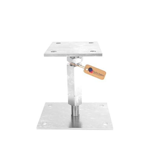 Pfostenträger Konrad verstellbar M20 x 160 mm, 80 & 160 mm von GeZu Impex