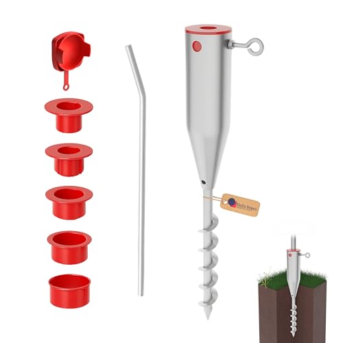 GeZu Impex Universal Einschraubbodenhülse 25-62 mm Set Von 4 GeZu Impex Universal Einschraubbodenhülse 25-62 mm Set Von 4 von GeZu Impex