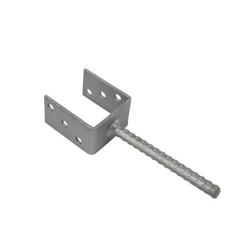 Mini U-Pfostenträger mit Steindolle, Dolle 150 mm 71 mm von GeZu Impex