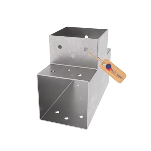 Pfostenecke T-Model für 3 Balken 70 x 70 mm von GeZu Impex