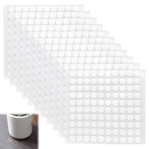 1100 Stück Klettpunkte Selbstklebend Klebepunkte Doppelseitig 10mm Doppelseitige Klebepunkte Geeignet für Luftballons Weihnachtsdekorationen Bastelarbeiten Papier Glas Metall 1100 Stück Klettpunkte Selbstklebend Klebepunkte Doppelseitig 10mm Doppelseitige Klebepunkte Geeignet für Luftballons Weihnachtsdekorationen Bastelarbeiten Papier Glas Metall von Geaanen