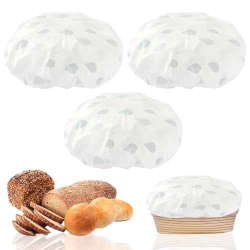 3 Pcs GäRfolie Abdeckhauben FüR GäRko GäRfolie Brot Backen ZubehöR Brot Abdeckhaube GäRfolie Brot Abdeckhaube GäRfolie-Extra Stark Und ReißFest-FüR GäRfolie Teigzubereitung Und Zum Backen GäRfolie von Geaanen