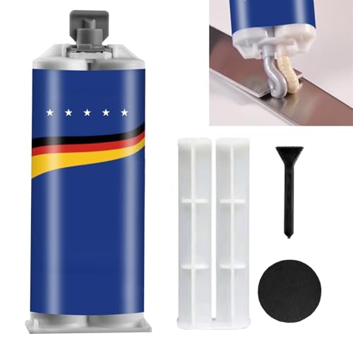 AB Metal Repair Glue Metallkleber Hitzebeständig Metall Kleber Magischer Schweißkleber Metall Reparatur Paste Wasserfeste Versiegelung und Hitzebeständigkeit Riss Mittel Reparatur mit Schaber(85ml) AB Metal Repair Glue Metallkleber Hitzebeständig Metall Kleber Magischer Schweißkleber Metall Reparatur Paste Wasserfeste Versiegelung und Hitzebeständigkeit Riss Mittel Reparatur mit Schaber(85ml) von Geaanen