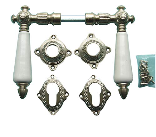 Graf von Gerlitzen Antik Messing Nickel Tür Griffe Türgriffe Rosetten PZ Gründerzeit PZNM Graf von Gerlitzen Antik Messing Nickel Tür Griffe Türgriffe Rosetten PZ Gründerzeit PZNM von Geakv
