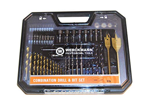 Werckmann Bohrer- Bitsatz 63tlg Bit`s Werkzeug Bohrer Heimwerker Werckmann Bohrer- Bitsatz 63tlg Bit`s Werkzeug Bohrer Heimwerker von Werckmann
