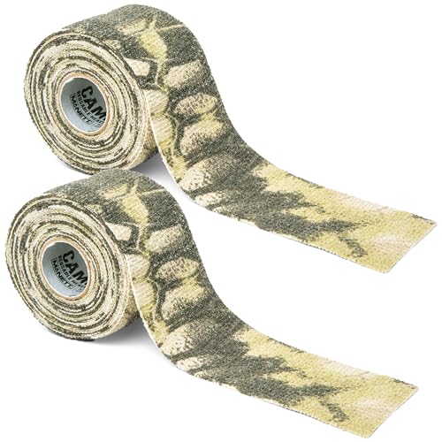 GEAR AID Camo Form selbsthaftende und wiederverwendbare Stoff-Tarnfolie, bietet Halt und schützt die Hände vor heißen oder kalten Oberflächen, um Sie und Ihre Ausrüstung zu schützen, Kryptek von Gear Aid