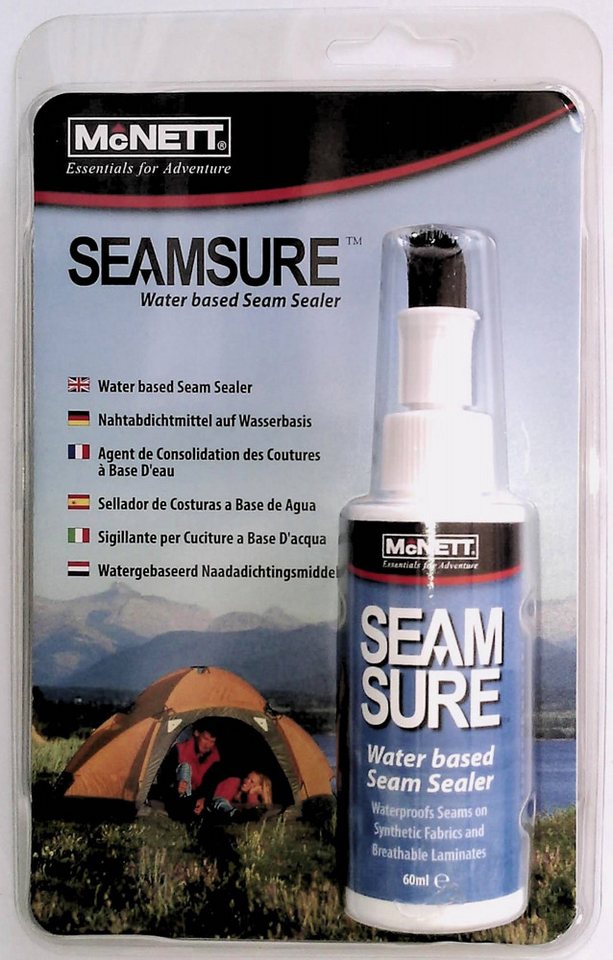 Gear Aid Textilkleber McNett Seamsure 60ml, Nahtabdichtmittel auf Wasserbasis Gear Aid Textilkleber McNett Seamsure 60ml, Nahtabdichtmittel auf Wasserbasis von Gear Aid