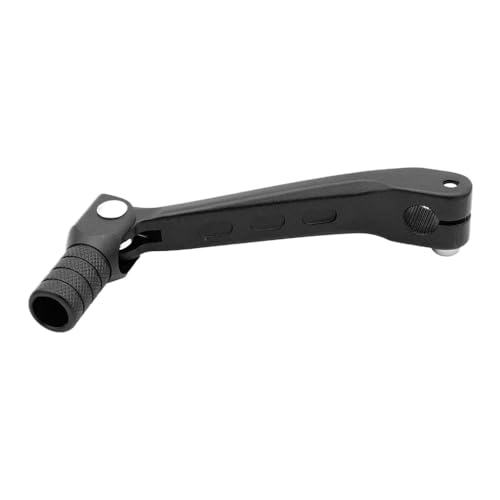 GearHaven Klappverschiebungshebel kompatibel mit CRF150F CRF230F CRF 150F 230F Dirt Bike Motocross Motorcycle 2003-2017 Modelle Red CNC Aluminium Shifter(CRF schwarz) von GearHaven