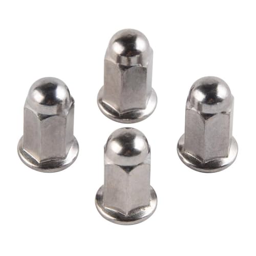 M10 x 1 25 Gewinde -Pech 16 -mm -Schraubenschlüsselkuppel Acorn Cap Nuts Deckstecker kompatibel mit universellen Acorn -Kappenmuttern(Farbname: M6) von GearHaven