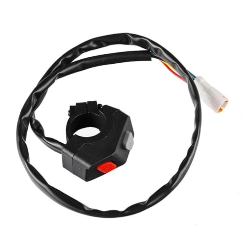 Motorrad -Lenkschalter Startknopf Elektrischer Starterhorn kompatibel mit EC Exc te Fe TX SXC -Modellen(Richtig a) von GearHaven