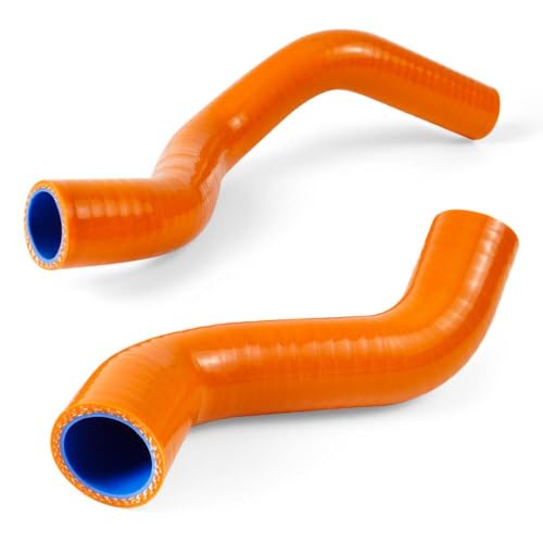 Motorradkühlerschlauchkit kompatibel mit 890 Abenteuer R Rally 790 Adventure R 2019 2020 2021 2022 2023 2024 2025 Modelle(orange) von GearHaven