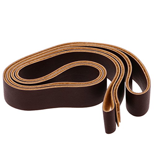 10 Meter DIY PU Leder Handwerk Bänder Streifen 2 cm Dark Coffee von Geardeangloow