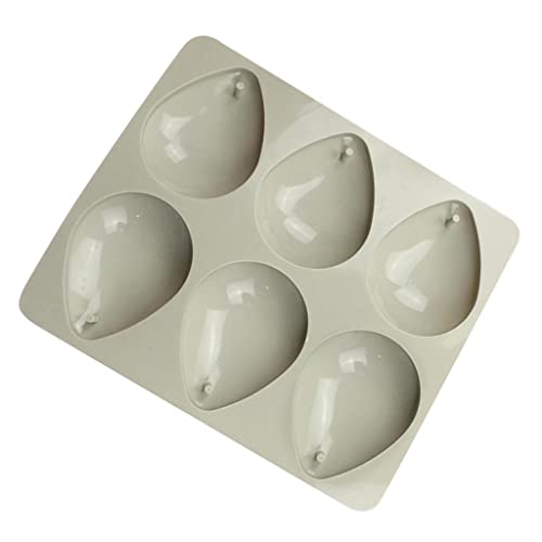 3D-Silikonform für Kerzen, Aromawachs, Durchmesser: 6 Wassertropfen, D: 6 Wassertropfen von Geardeangloow