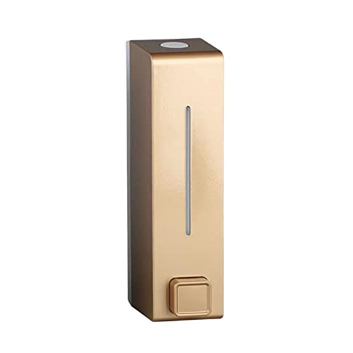 600 ml Seifenspender Wandmontage Badezimmer Dusche Shampoo Hotel Gold 8 x 6,5 x 23,5 cm 600 ml Seifenspender Wandmontage Badezimmer Dusche Shampoo Hotel Gold 8 x 6,5 x 23,5 cm von Geardeangloow