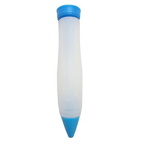 DIY Cake Piping Pen Silicone Pastry Icing Pens Reusable Fondant Writing Pencil High Strength Professional Kitchenware Azurblau DIY Cake Piping Pen Silicone Pastry Icing Pens Reusable Fondant Writing Pencil High Strength Professional Kitchenware Azurblau von Geardeangloow