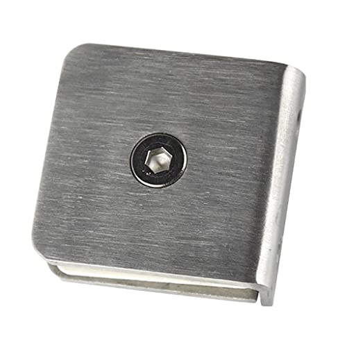 Edelstahl Glasklemme Clip für Duschraum Panel flach von Geardeangloow
