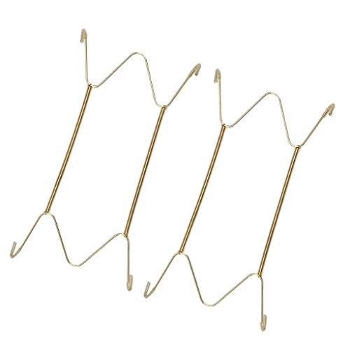 Geardeangloow 2 x unsichtbare Wandhaken zum Aufhängen an der Wand, 25,4 cm, 25,4 cm, 2 Stück von Geardeangloow