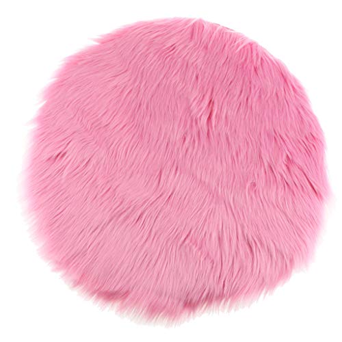 Geardeangloow Kunstfell Sitzkissen Polster Kunstschaffell Matte Hot Pink 40cm Geardeangloow Kunstfell Sitzkissen Polster Kunstschaffell Matte Hot Pink 40cm von Geardeangloow