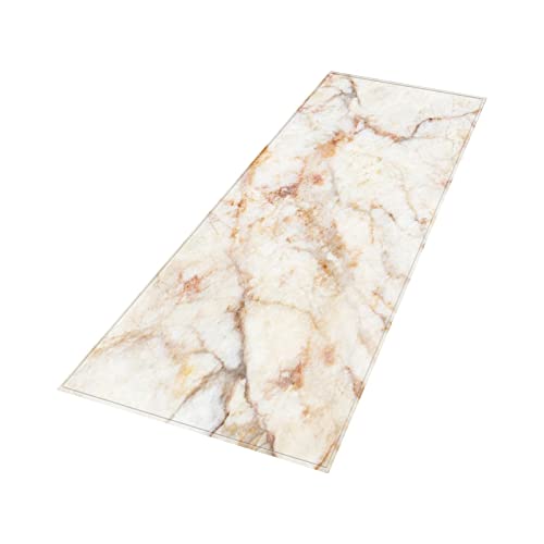 Geardeangloow Marmor Fußmatte Fußmatte Langer Teppich Eingang Fußmatte Braun Geardeangloow Marmor Fußmatte Fußmatte Langer Teppich Eingang Fußmatte Braun von Geardeangloow