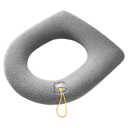 Geardeangloow Winter-WC-Sitzbezug, Polsterauflage für Badezimmer, Zuhause, Dunkelgrau, 44 x 36 cm Geardeangloow Winter-WC-Sitzbezug, Polsterauflage für Badezimmer, Zuhause, Dunkelgrau, 44 x 36 cm von Geardeangloow