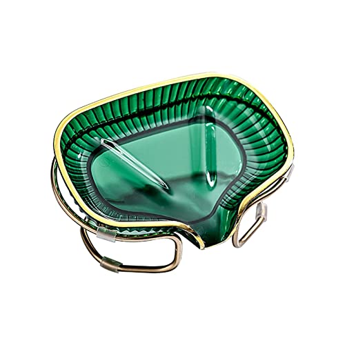 Selbstentleerende Seifenschale Halter Seifenaufbewahrung Regal für Dusche Grün 15 x 10 x 7 cm von Geardeangloow