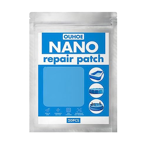 Wasserdichter Pool Reparatur Patch Transparent Aufblasbare Flickenbänder Kits 20 Stück 20 Stück 6x6cm Wasserdichter Pool Reparatur Patch Transparent Aufblasbare Flickenbänder Kits 20 Stück 20 Stück 6x6cm von Geardeangloow