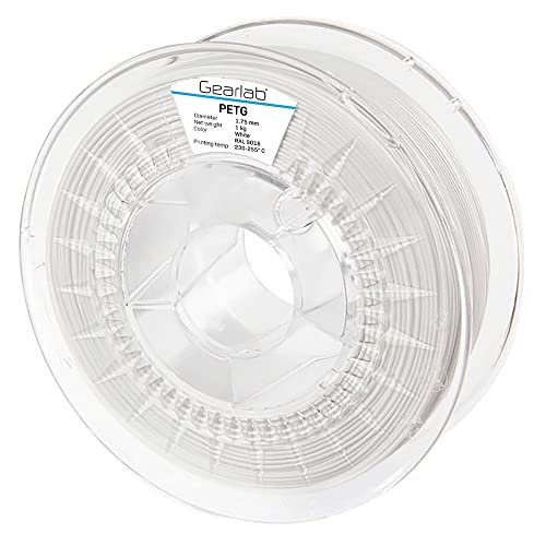 Gearlab PETG 1,75mm 1KG Spool White, W126146188 von Gearlab