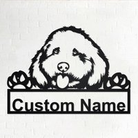 Personalisiertes Cockapoo Metallschild | Metallwandkunst Metallwand-Dekor Benutzerdefinierte Hund|Cockapoo Hund|Hundeliebhaber von GearwagMetalArt