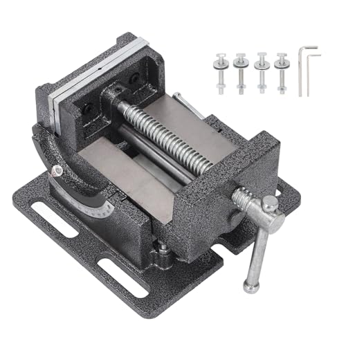 Gearwell Bench Vise, 4-Zoll-Tischs chlepp, 90 °-Schnur mit abnehmbarer Kiefer, verstellbare gekreuzte V-Rillen klemme für Werkbank Gearwell Bench Vise, 4-Zoll-Tischs chlepp, 90 °-Schnur mit abnehmbarer Kiefer, verstellbare gekreuzte V-Rillen klemme für Werkbank von Gearwell