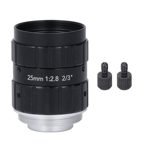 Gearwell C Mount -Objektiv, Industriekamera -Objektiv, Objektiv für Maschinenaufwand, Weitwinkelobjektiv, 12 MP 2 3 25 mm Brennlänge F2.8 hohe Auflösung niedriger Verzerrung Gearwell C Mount -Objektiv, Industriekamera -Objektiv, Objektiv für Maschinenaufwand, Weitwinkelobjektiv, 12 MP 2 3 25 mm Brennlänge F2.8 hohe Auflösung niedriger Verzerrung von Gearwell