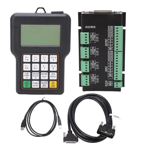 Gearwell CNC Controller, 3-Achsen-DSP-Bewegungscontroller mit USB, skalierbarem Offline-CNC-Controller-System für Maschinengerät von Gearwell
