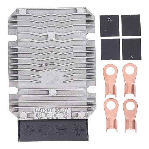 Gearwell DC Modul, DC bis DC-Spannungstransformator, 720W 50A-Leistungskonverter, 30-60 V Eingang 12 V Ausgang, IP67 wasserdichtes Regler, für Fahrzeugmotoren Stromversorgung von Gearwell