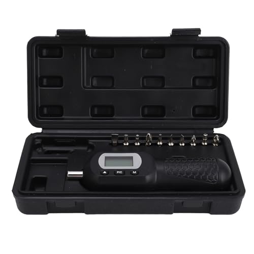 Gearwell Digital Torsion Schrauben dreher, 0,8-8N · m Verstellbarer Drehmoment treiber, Vor eingestellter Torsion Elektro schrauber, N · m Lbf.in Lbf.ft Kgf.cm Drehmoment-Treibers von Gearwell