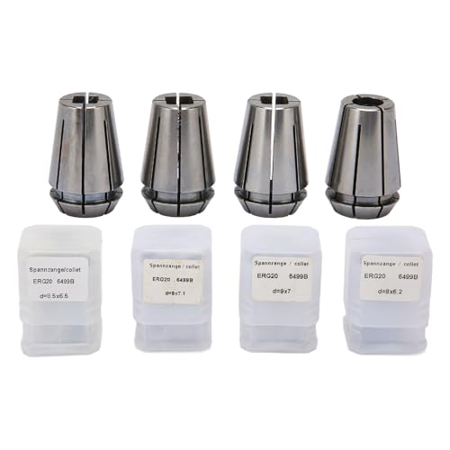 Gearwell ERG20 Collets, 4 Kieferfeder -Klemm -Werkzeug, CNC -Drehstock -Gravur -nmaschine Chuck Set für Präzisionsbearbeitung Gearwell ERG20 Collets, 4 Kieferfeder -Klemm -Werkzeug, CNC -Drehstock -Gravur -nmaschine Chuck Set für Präzisionsbearbeitung von Gearwell