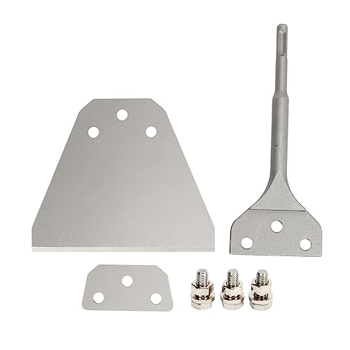 Gearwell Electric Hammer -Meißel, Floordfliesenentfernungswerkzeug, 6 -Zoll -Federstahlbodenschaber, runder Schaftmeißel, Abbruchhammer -Zubehör für Fliesenentfernung Gearwell Electric Hammer -Meißel, Floordfliesenentfernungswerkzeug, 6 -Zoll -Federstahlbodenschaber, runder Schaftmeißel, Abbruchhammer -Zubehör für Fliesenentfernung von Gearwell
