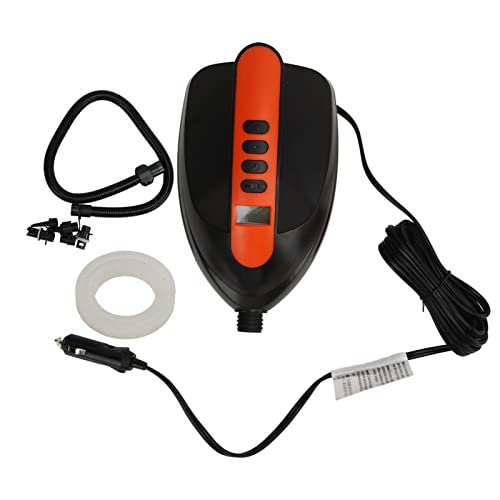 Gearwell Electric Lufpumpe, DC 12 V aufblasbare Pumpe, 16psi -Bootszelt -Kanu -Pumpe, vertikale Paddelboot -Luftflüsse, tragbares Inflationsgerät für Wassersport im Freien von Gearwell