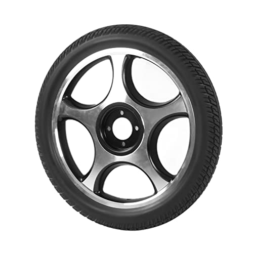 Gearwell Elektro rollrad, Aluminium legierung Rad, 4-Loch-Rad Ersatz, Anti-Rutsch-Rollstuhl reifen, Mobility Roller Rad, Rollstuhl zubehör von Gearwell