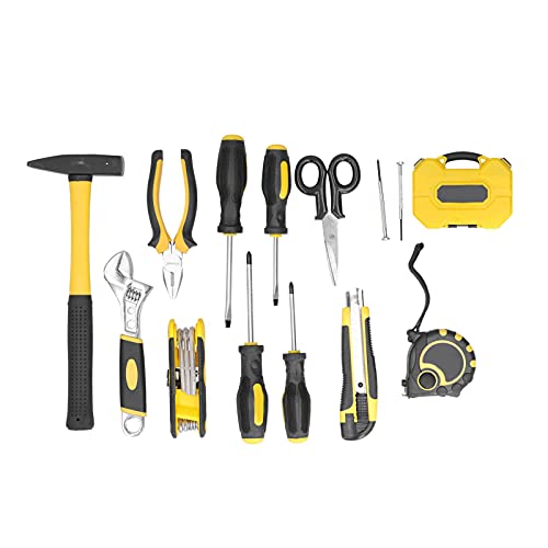 Gearwell -Handwerkzeugset, Haushaltsreparatur -Kit, Haushaltswartungswerkzeuge, Fixman 13PCS Tool Kit BT13 für Apartment Garagewohnheim Gearwell -Handwerkzeugset, Haushaltsreparatur -Kit, Haushaltswartungswerkzeuge, Fixman 13PCS Tool Kit BT13 für Apartment Garagewohnheim von Gearwell