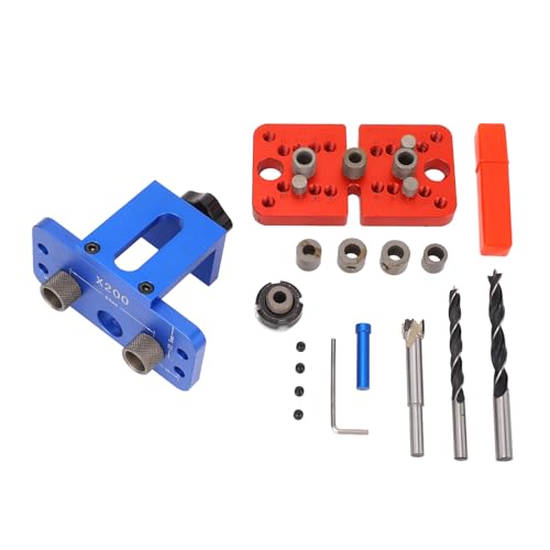 Gearwell Hole Punch Kit, Dübel-Jig-Locator, 3-in-1-Bohrführer Punch Tool für Holzbearbeitungsmöbel machen Gearwell Hole Punch Kit, Dübel-Jig-Locator, 3-in-1-Bohrführer Punch Tool für Holzbearbeitungsmöbel machen von Gearwell