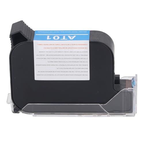 Gearwell Ink Patrone, schwarz 42 ml 12,7 mm Inkjet -Patrone mit schneller Trockencodierung, Druckerkartusche für SC12 SC12T CP12 CP12W SC12KJ von Gearwell