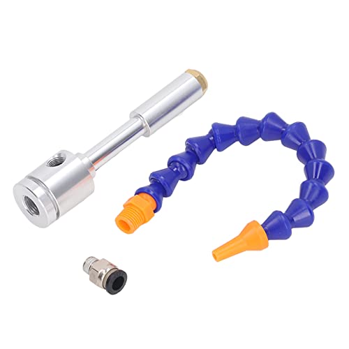Gearwell Kaltluftkühlpistole, Vortex-Rohr Luftkühler, Aluminium Druckluftkühlgerät für Maschinen, Luftkühlpistole für Werkzeuge von Gearwell