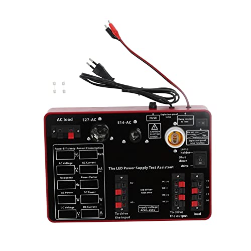 Gearwell LED Drive Tester, Power and Voltage Meter, Current Measurement Tester, 10 Meter Head LED Power Tester, Electrical Diagnostic Tool von Gearwell