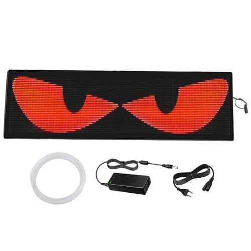 Gearwell -LED -Panel, flexibler RGB -Anzeigebildschirm mit 32x128 Punktpixel und Bluetooth -App -Steuerung, programmierbare Scrolling -Schildplatte Gearwell -LED -Panel, flexibler RGB -Anzeigebildschirm mit 32x128 Punktpixel und Bluetooth -App -Steuerung, programmierbare Scrolling -Schildplatte von Gearwell