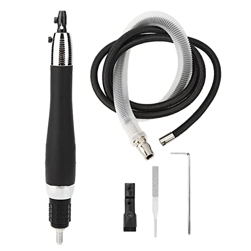 Gearwell Mini Pneumatic, Hochgeschwindigkeits -Lagerwerkzeug, Ultraschallschleifdatei, industrielles Zubehör 22000 U/min, für Metallbearbeitung, Polieren, Workshop -Verwendung von Gearwell